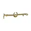 Rasesafe Stock Pin Crop With Horse Shoe Gold Plate
